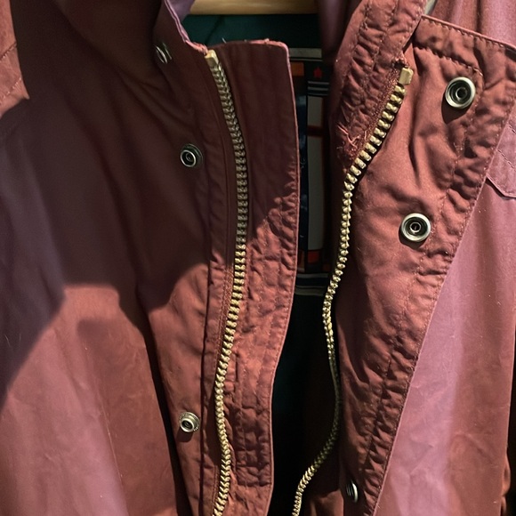 Maroon London Fog XL Mens Expedition Gear Vintage Bomber Jacket - with Tags! - Picture 7 of 10